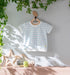 Kids 和ニットTシャツ 井桁模様(全3色)S・M(+¥100)・L(+¥200)